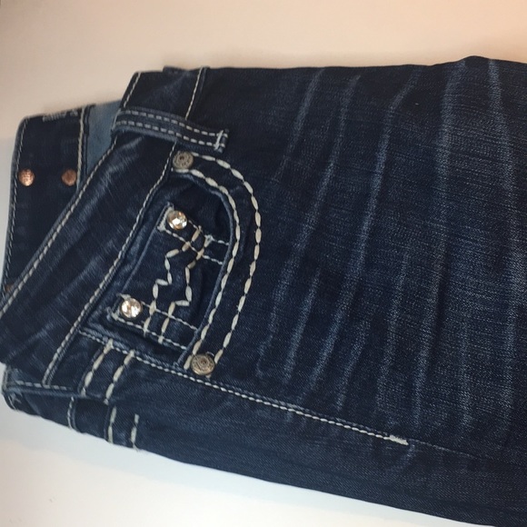 MISS ME• EASY BOOT DARK WASH • Size 27• - Picture 12 of 15